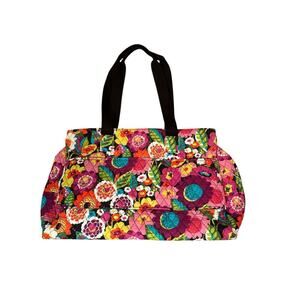 Vera Bradley Women’s Va Va Bloom Quilted Diaper Travel Tote Bag Size 12x20 Multi